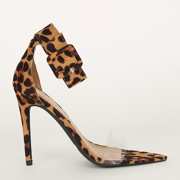 High Power Brown Leopard Heels❤️them, runs bit big - Picture 3 of 8